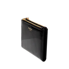 Monedero mujer negro con cremallera, Primadonna, 255101005VENEROUNI, 002a