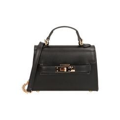 Borsa a trapezio nera, Primadonna, 215124555EPNEROUNI, 001 preview