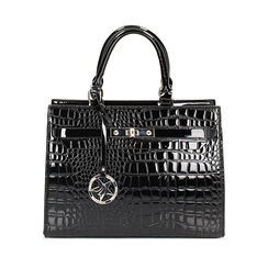 Bolso de mano negro coco, 245700362CCNEROUNI, 001a