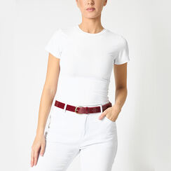 ACCESSORI CINTURA SINTETICO VERNICE CHER, Primadonna, 25B413710VECHERUNI, 002a