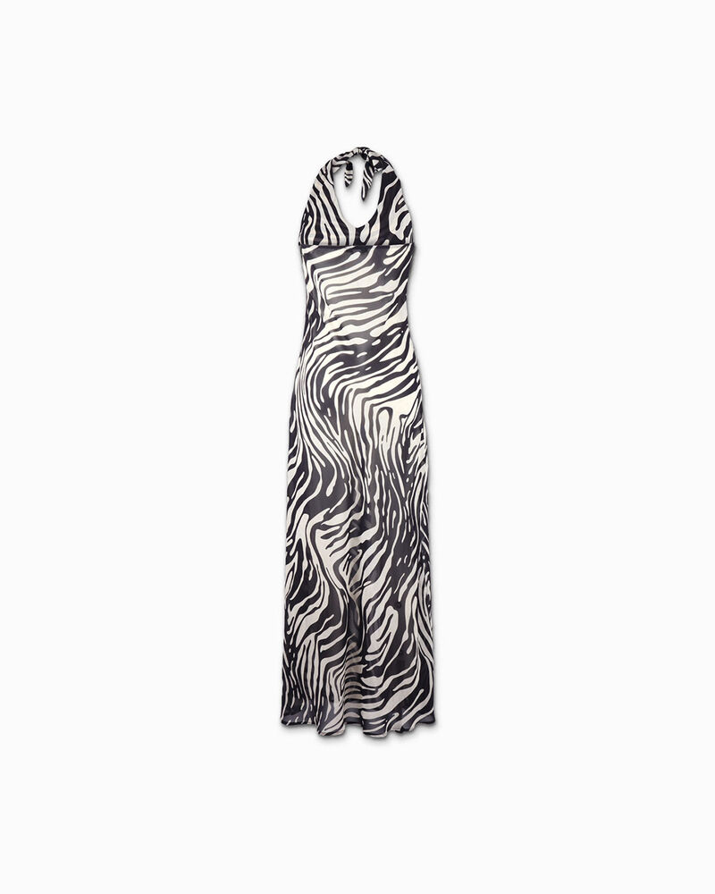 Vestito donna zebra in tessuto image number null