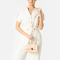 Mini bolso de mujer beige, Primadonna, 255126063EPBEIGUNI, 002 preview