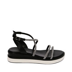 CALZATURA ZEPPA SINTETICO NERO, Primadonna, 214927232EPNERO035, 001a