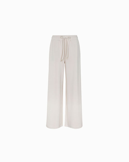 Pantaloni tuta panna eleganti, CREAM