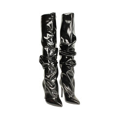 Stivali sopra il ginocchio neri con gambale morbido, Primadonna, 262104523EUNERO035, 003 preview