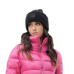 Cappello nero caldo, 24R123063TSNEROUNI, 001a