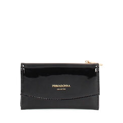 Portafoglio nero compatto ed elegante, Primadonna, 275102761VENEROUNI, 001a