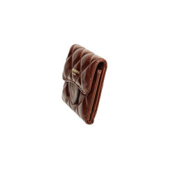 Portefeuille cognac brillant avec détails sophistiqués, Primadonna, 265702429EUCOGNUNI, 002 preview