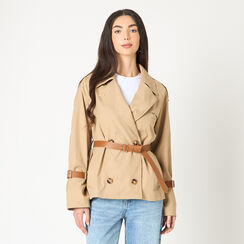 Impermeabile donna beige, Primadonna, 256500428TSBEIGM, 002 preview