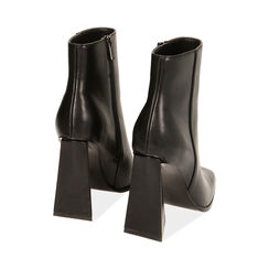 Ankle boots neri, tacco 10,5 cm , SALDI, 182141921EPNERO, 004 preview