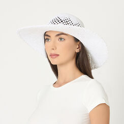 ACCESSORI CAPPELLO PAGLIA BIAN, Primadonna, 25J900123PGBIANUNI, 002a