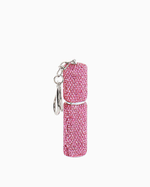 &Eacute;tui &agrave; parfum rose paillet&eacute;, PINK