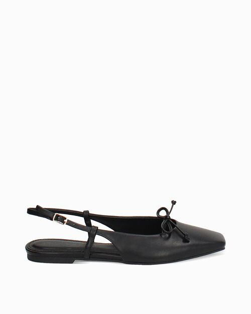 CHAUSSURES POUR FEMMES BALLERINA SLINGBA, BLACK