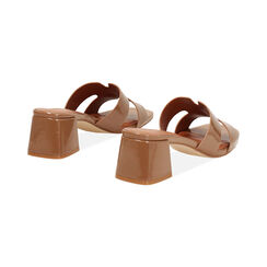 Mules open toe fango tacco 5,5 cm, Primadonna, 27O800139VEFANG035, 004 preview