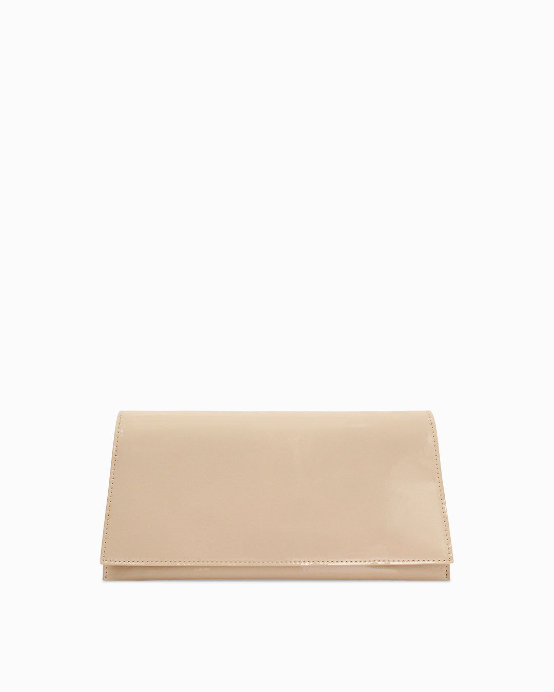 Pochette beige con tracolla removibile