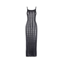 Vestido de mujer negro en tela, Primadonna, 25B468558TSNEROUNI, 001a