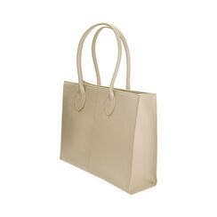 Borsa a spalla panna in pelle, Primadonna, 22U309908PEPANNUNI, 002 preview