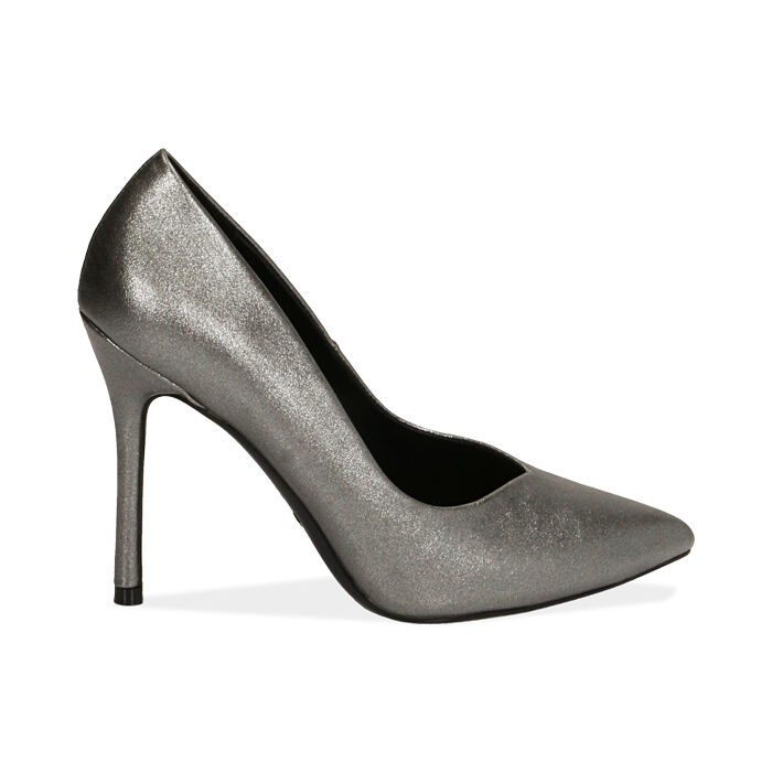Décolleté da donna canna di fucile laminato, tacco 11 cm | Primadonna  Collection