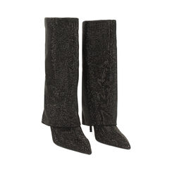 Bota negra con tacón de 10,2 cm, Primadonna, 262130627MPNENE035, 003 preview