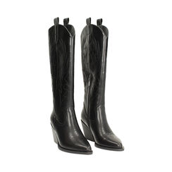 WOMEN SHOES BOOTS SYNTHETIC NERO, Primadonna, 263073127EPNERO036, 003 preview