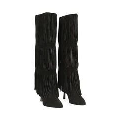 WOMEN SHOES BOOTS SUEDE NERO, Primadonna, 26T302554CMNERO035, 003 preview