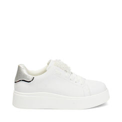 Sneakers donna bianche, Primadonna, 252813900EPBIAN035, 001a