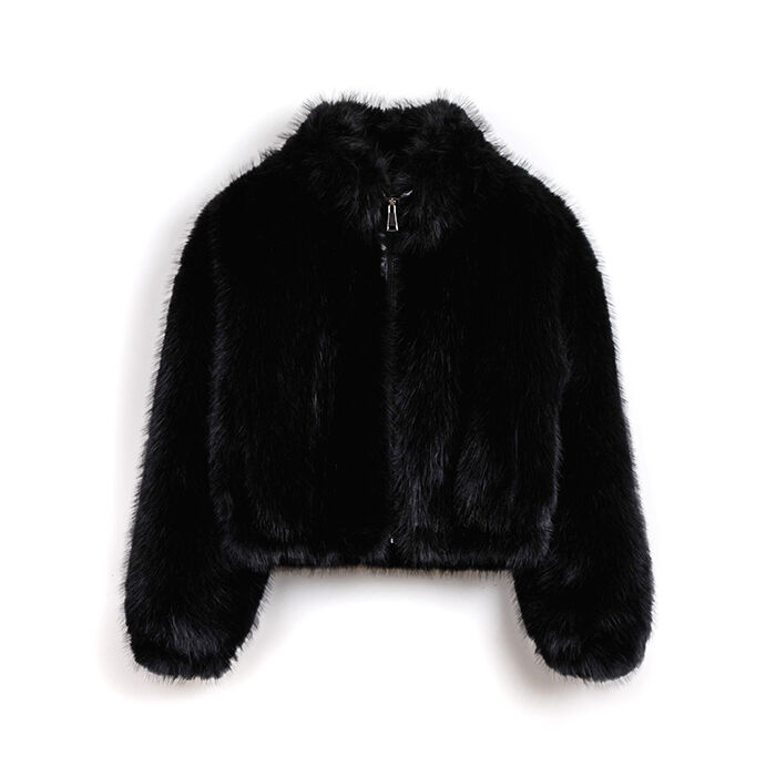ABBIGLIAMENTO PELLICCIA FUR NERO, Primadonna, 26B402002FUNEROM