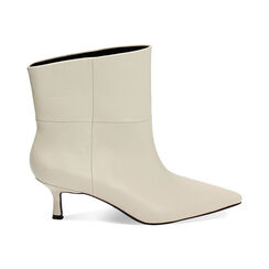 Tronchetto panna, tacco 5,5 cm, Primadonna, 242139709EPPANN036, 001 preview