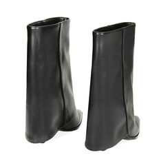 Tronchetti neri, tacco 9,5 cm, Primadonna, 234912927EPNERO039, 003 preview