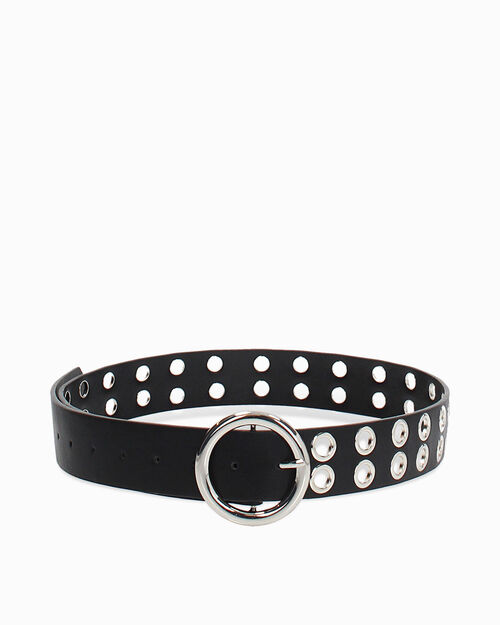 ACCESSOIRES TAILLE SYNTHETIQUE CUIR NERO, BLACK