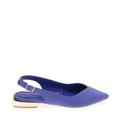 Ballerine viola slingback in tessuto, Primadonna, 214934666LYVIOL035, 001a
