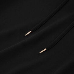 Felpa nera dal design essenziale, Primadonna, 272600010TSNEROM, 003 preview