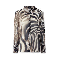Camicia donna nero-beige, Primadonna, 25C924429TSNEBEM, 001a