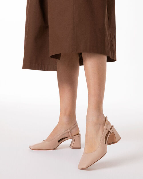 WOMEN SHOES CHANEL SYNTHETIC BEIG, BEIGE