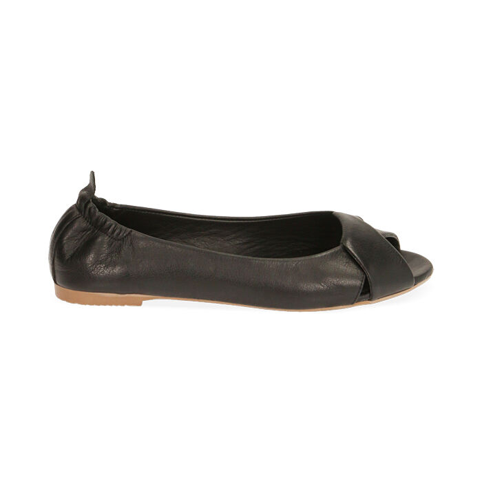 Ballerine hotsell cuir noir