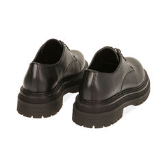 Chaussures à lacets noires , Soldés, 180611212EPNERO036, 004 preview
