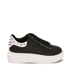 CALZATURA SNEAKERS SINTETICO NERO, Primadonna, 222621101EPNERO035, 001a