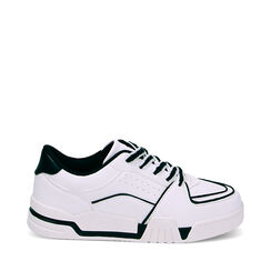 Sneakers bianco-nero, Primadonna, 230111302EPBINE035, 001a