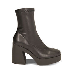 WOMEN SHOES DEMI-BOOT SYNTHETIC NERO, Primadonna, 22N310003EPNERO035, 001a