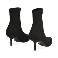 Tronchetti negros con tacón de 7 cm para mujer, Primadonna, 264972601LYNERO035, 004 preview