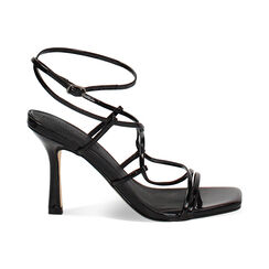 Sandalia con tacón mujer negra alta, Primadonna, 25O863495VENERO035, 001 preview