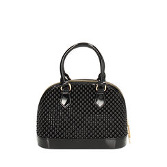 Minibag nera a bauletto, 23Z702303PVNEROUNI, 001a