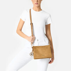 Pochette mujer coñac en microfibra, Primadonna, 255701398MFCOGNUNI, 002 preview