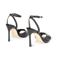 Sandali con tacco in sintetico lucido neri, Primadonna, 26M707350EUNERO035, 003 preview