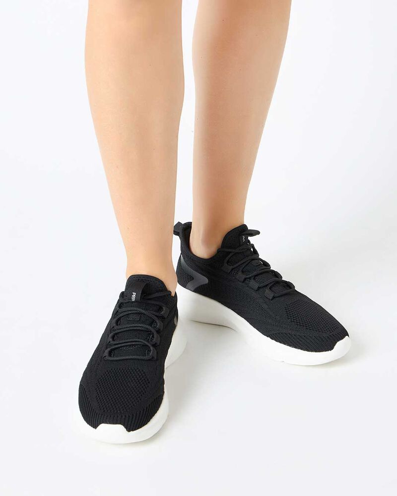 Slip-on femme noire en tissu image number null