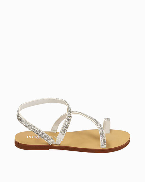 ZAPATOS FLAT SINTETICO BIAN, WHITE