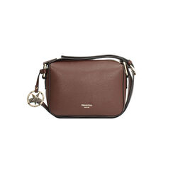 Borsa a tracolla testa di moro con dettagli eleganti, Primadonna, 265701578EPMOROUNI, 001 preview