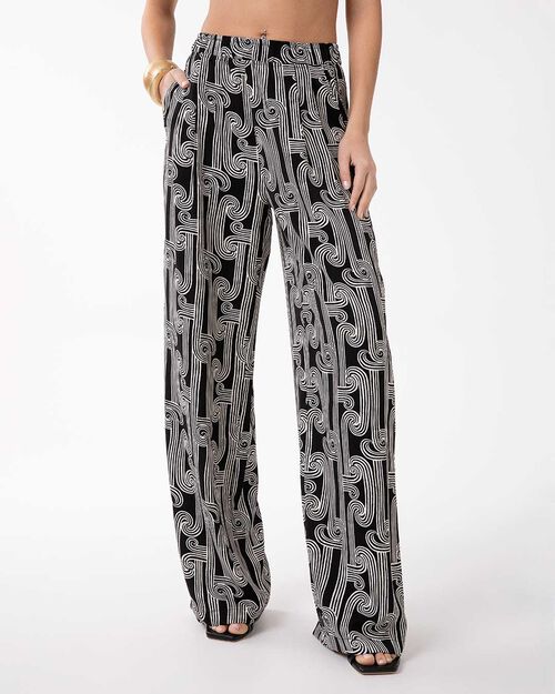 VETEMENTS PANTALON TISSU NEBI, MULTI COLOR