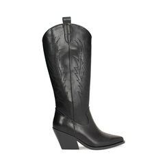 WOMEN SHOES BOOTS SYNTHETIC NERO, Primadonna, 263073127EPNERO036, 001a