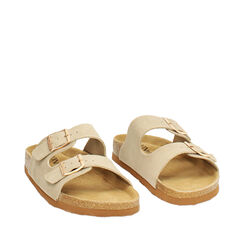 Fussbett femme taupe en daim, Primadonna, 25R300028CMTAUP036, 002a